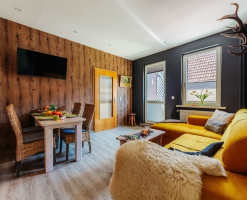 harzsuites braunlage ferienwohnung abendsonne